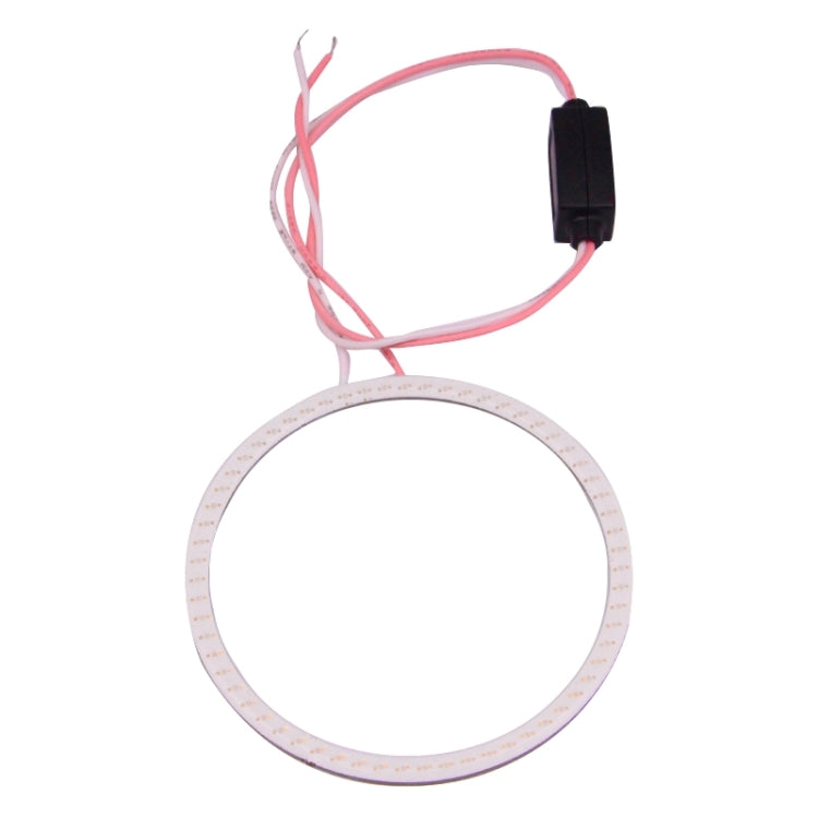 60mm 5W 180LM Angel Eyes Circles Car Headlight Blue Light COB LED Lights for Vehicles, DC 12-24V by buy2fix
