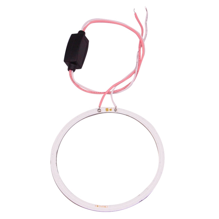60mm 5W 180LM Angel Eyes Circles Car Headlight Blue Light COB LED Lights for Vehicles, DC 12-24V by buy2fix