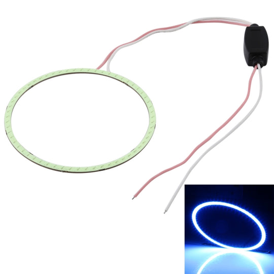 90mm 5W 180LM Angel Eyes Circles Autoscheinwerfer COB LED-Leuchten für Fahrzeuge, DC 12-24V (Eisblaues Licht)