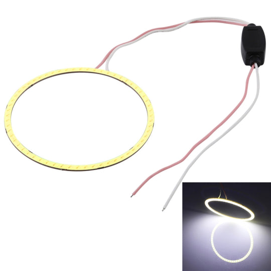 90mm 5W 180LM Angel Eyes Circles Autoscheinwerfer Weißlicht COB LED-Leuchten für Fahrzeuge, DC 12-24V