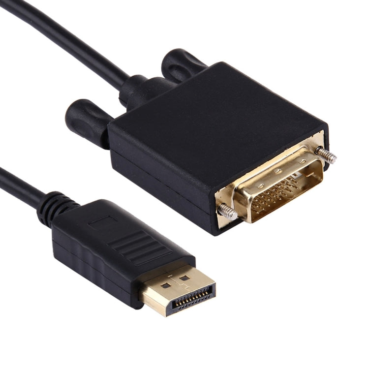 DisplayPort Male to DVI Male High Digital Adapter Cable, Length: 1.8m by buy2fix