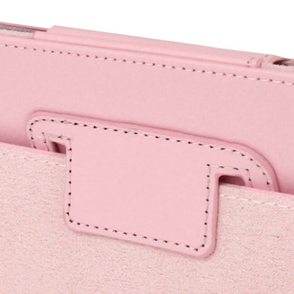 2-fold Litchi Texture Flip Leather Case with Holder Function for iPad mini 1 / 2 / 3(Pink) by buy2fix