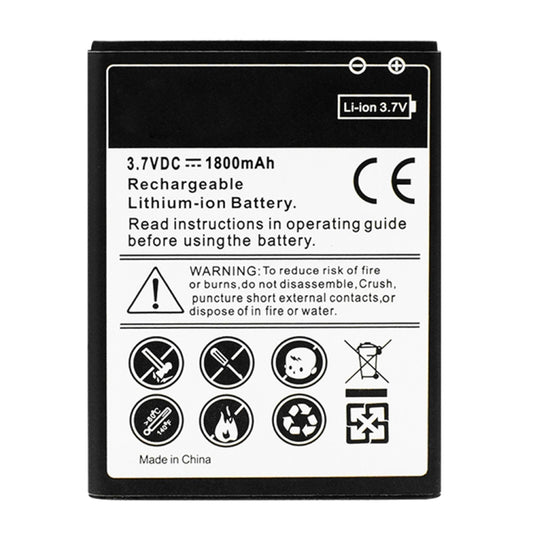 For Galaxy S2 / i9100 1800mAh Rechargeable Li-ion Battery by buy2fix