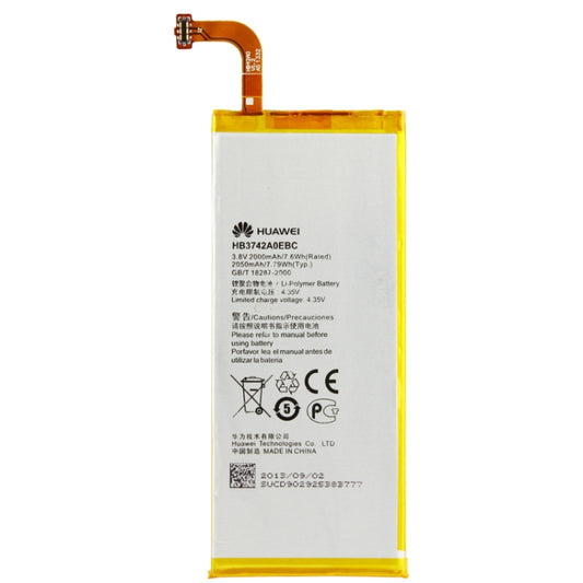 2000mAh Replacement Battery for Huawei Ascend P6(Gold)(Gold) by buy2fix
