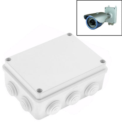 Security Surveillance Cameras Plastic Waterproof Power Supply Box, Size: 15cm x 11cm x 7cm(White) by buy2fix