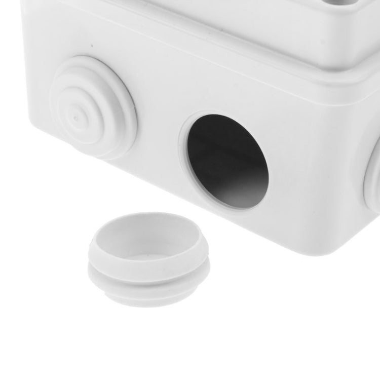 Security Surveillance Cameras Plastic Waterproof Power Supply Box, Size: 15cm x 11cm x 7cm(White) by buy2fix