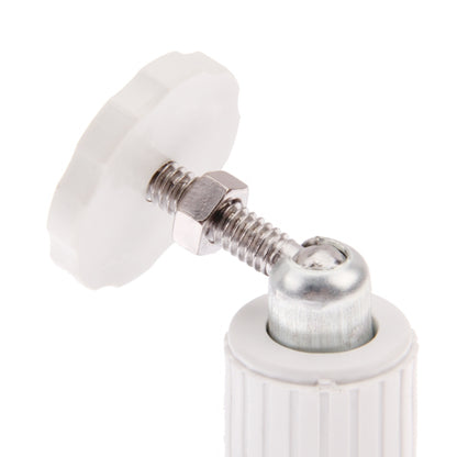 ABS Wall Mount Stand Bracket For Security Camera for Outdoor / Indoor Use, Size: 12.5cm x 8cm(White) by buy2fix