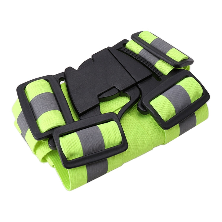 Night Riding Running Flexible Reflective Safety Vest(Green) - Reflective Safety Clothing by buy2fix | Online Shopping UK | buy2fix