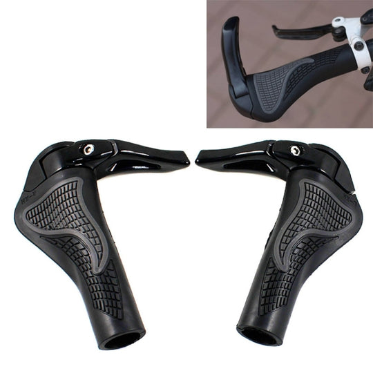 Ergonomische Kombinationssets Lenker mit Schraubstock (Schwarz)