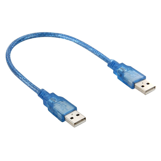 USB 2.0 AM to AM Cable, Length: 30cm(Blue) by buy2fix