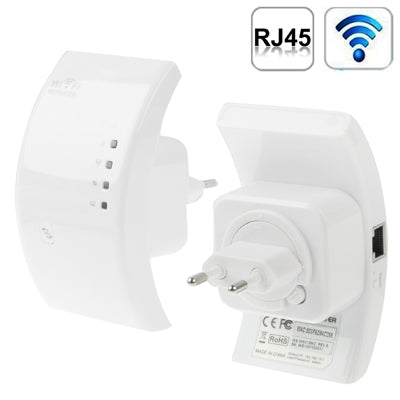 300Mbps Wireless-N WIFI 802.11n Repeater Range Expander (WS-WN518W2)(White) by buy2fix