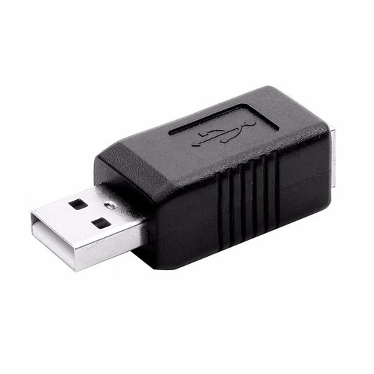 USB 2.0 AM to BF Printer Adapter Converter(Black) by buy2fix