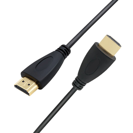 1.8m HDMI to HDMI 19Pin Cable, 1.4 Version, Support 3D, Ethernet, HD TV / Xbox 360 / PS3 etc (Gold Plated)(Black) by buy2fix
