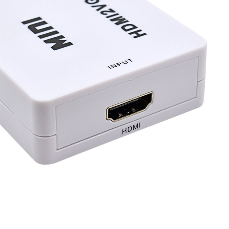 Mini HDMI to VGA Audio Converter -  by buy2fix | Online Shopping UK | buy2fix