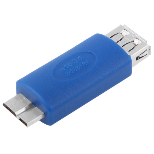 Super Speed USB 3.0 AF to USB 3.0 Micro-B Male Adapter(Blue) - USB 3.0 by buy2fix | Online Shopping UK | buy2fix