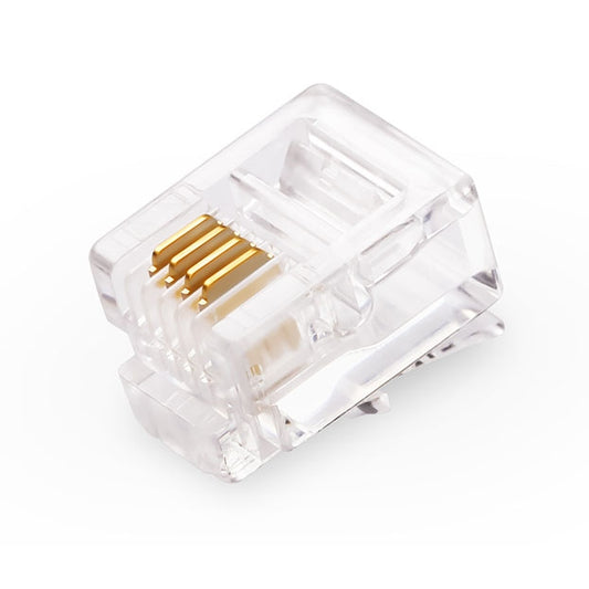 RJ11 Modular Plug Telephone Connector (1000pcs in one packaging, the price is for 1000pcs) by buy2fix