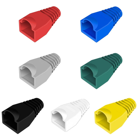 Network Cable Boots Cap Cover for RJ45, Green (500 pcs in one packaging , the price is for 500 pcs)(Red) by buy2fix