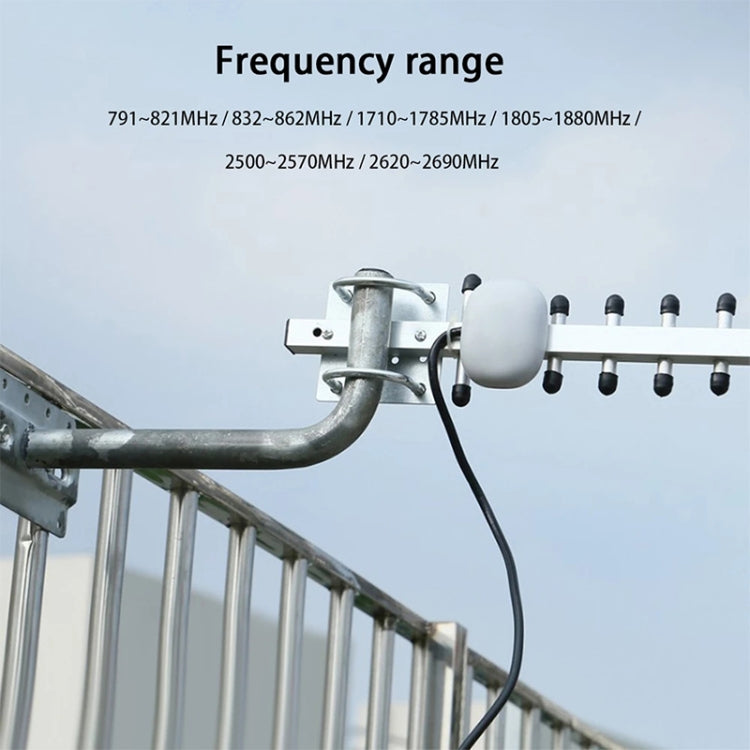 High Gain 28dBi SMA Plug 4G 696-960MHz / 1710-2690MHz Yagi Antenna - Security by buy2fix | Online Shopping UK | buy2fix