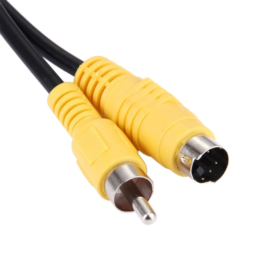 1.5m 4 Pin S-VIDEO TV to RCA AV Converter Adapter Cable by buy2fix