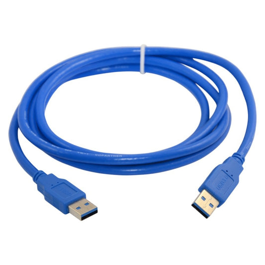 USB 3.0 A Male to A Male AM-AM Extension Cable, Length: 3m by buy2fix