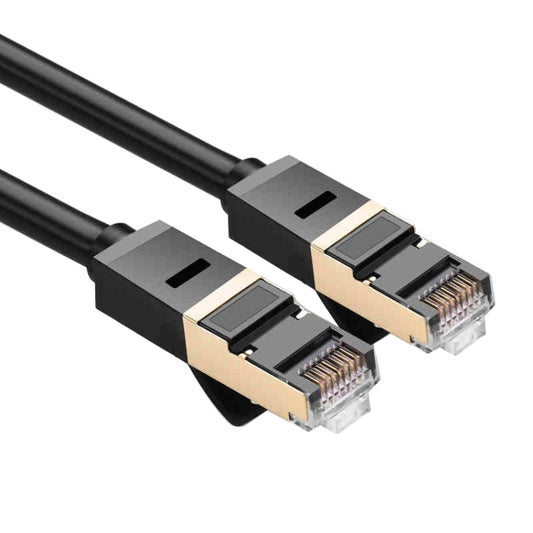 CAT7 Gold Plated Dual Shielded Full Copper LAN Network Cable, Length: 1m by buy2fix