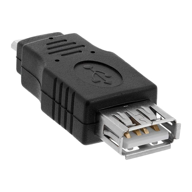 USB A Female to Micro USB 5 Pin Male OTG Adapter - Computer & Networking by buy2fix | Online Shopping UK | buy2fix