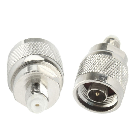 Adaptateur coaxial RF FME femelle vers N mâle (argent)