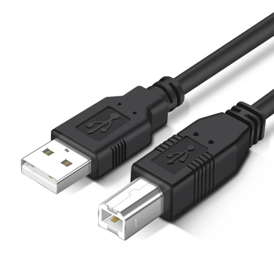 Câble d'extension/transfert de données/imprimante USB 2.0 A mâle vers B mâle, longueur : 4,5 m