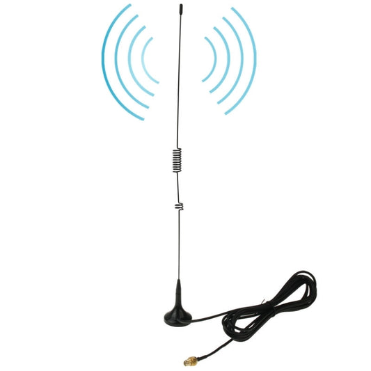 NAGOYA UT-106UV SMA Female Dual Band Magnetic Mobile Antenna for Walkie Talkie, Antenna Length: 37cm by buy2fix