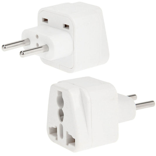 EU Plug Adapter Power Socket Travel Converter(White) - Consumer Electronics by buy2fix | Online Shopping UK | buy2fix