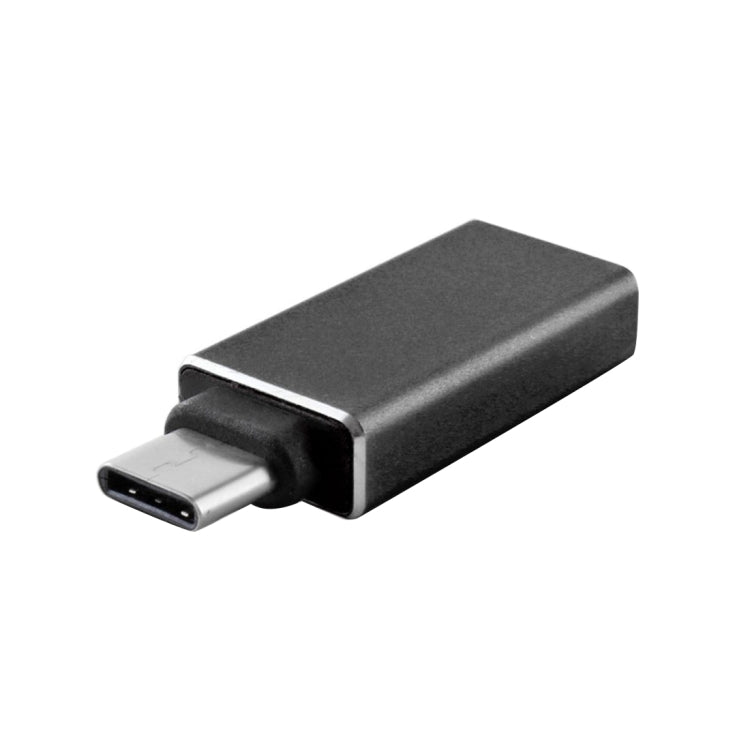 USB 3.0 to USB-C / Type-C 3.1 Converter Adapter For MacBook 12 inch, Chromebook Pixel 2015(Black) - Audio Adapter by buy2fix | Online Shopping UK | buy2fix