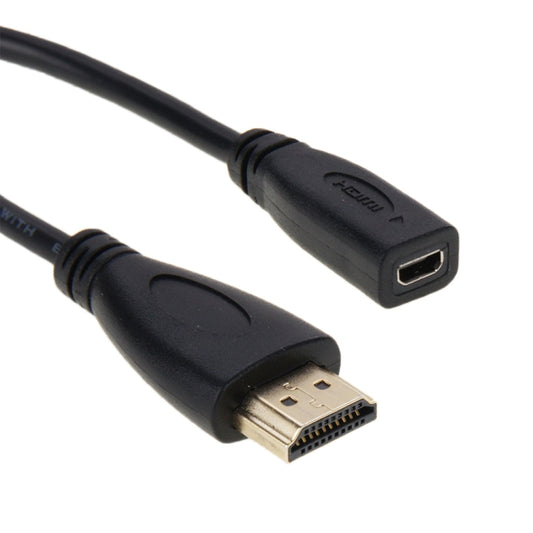 20cm HDMI Male to Micro HDMI Female Adapter Cable by buy2fix