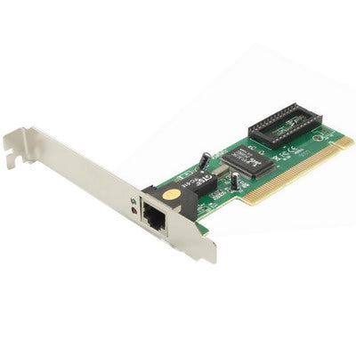 10/100M PCI Ethernet LAN Adapter Netzwerkkarte RJ45, Chipsatz: 8139C (Grün)