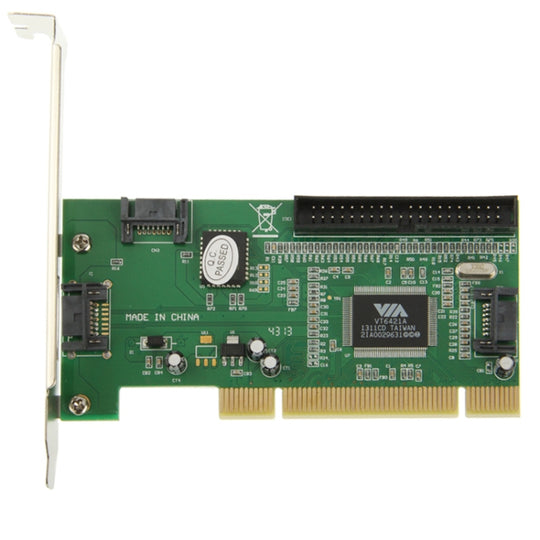 Carte PCI SATA vers IDE Serial ATA/carte contrôleur (vert)