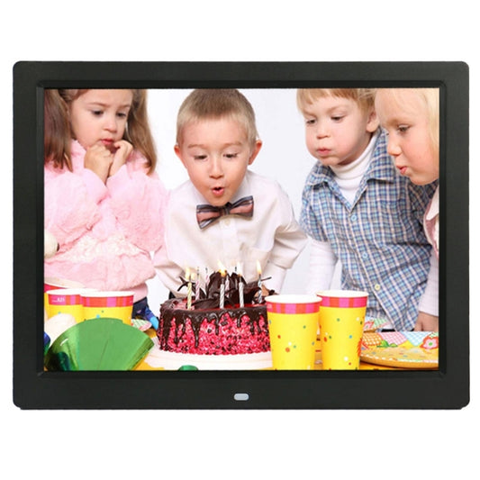 14 inch LED Display Multi-media Digital Photo Frame with Holder & Music & Movie Player, Support USB / SD / MS / MMC Card Input(Black) by buy2fix