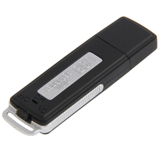 Mini Interview Recorder / USB Flash Drive , Built in 4GB Memory(Black) by buy2fix