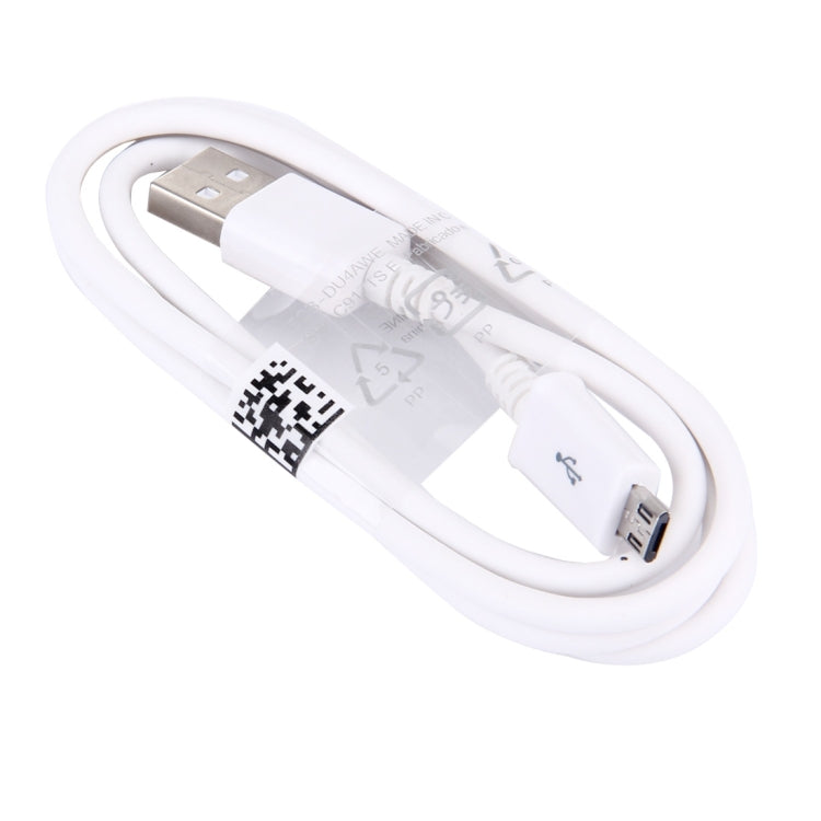 Micro 5 Pin USB Sync Cable + US Plug Travel Charger for Galaxy S7 / S6 / S5 / S4 / i9500 / i9300 / i9220(White) - Mobile Accessories by buy2fix | Online Shopping UK | buy2fix