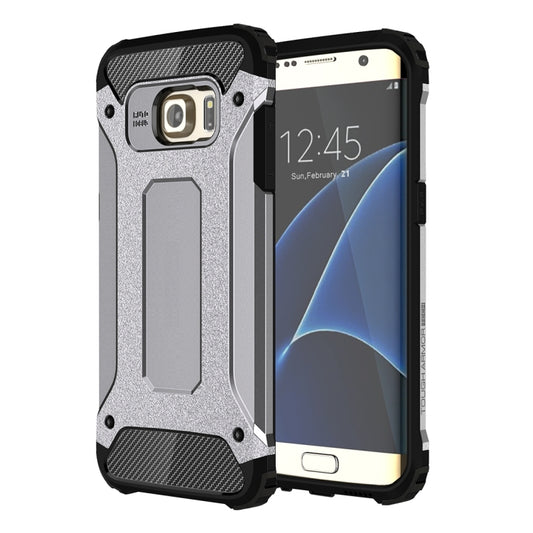 For Galaxy S7 Edge / G935 Tough Armor TPU + PC Combination Case (Grey) by buy2fix