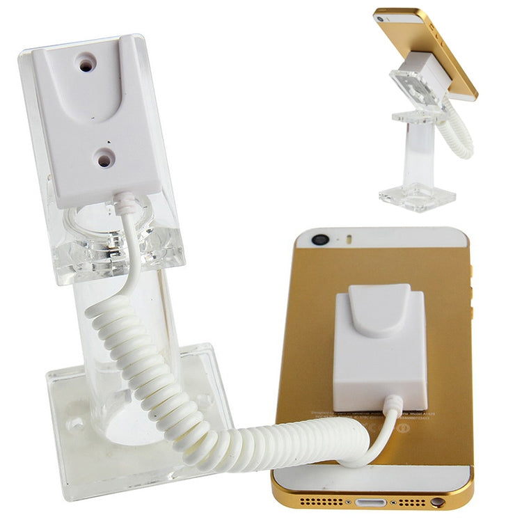 Universal Burglar Display Holder / Display Anti-theft Holder, without Alarm, For iPhone, Samsung, HTC, LG, Sony, Huawei, Lenovo and other Smartphones(White) - Security by buy2fix | Online Shopping UK | buy2fix