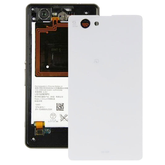 Battery Cover for Sony Xperia Z1 Mini(White) by buy2fix