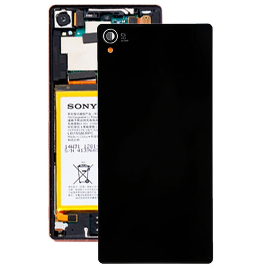Original Glass Housing Back Cover for Sony Xperia Z3 / D6653(Black) by buy2fix