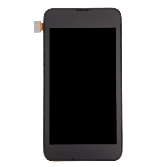 LCD Display + Touch Panel with Frame for Nokia Lumia 530 (Black) by buy2fix