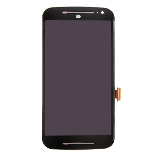 3 in 1 (LCD + Frame + Touch Pad) Digitizer Assembly for Motorola Moto G2(Black) by buy2fix