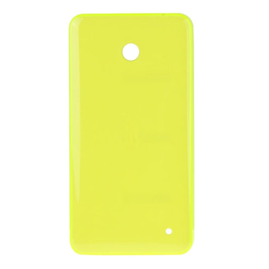 Housing Battery Back Cover + Side Button for Nokia Lumia 635(Yellow) by buy2fix