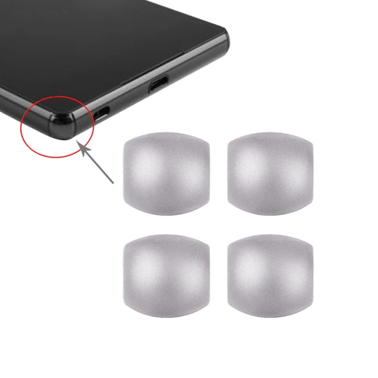4 PCS Frontblendenkante für Sony Xperia Z3 (Silber)