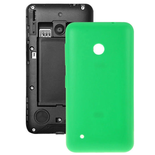 Solid Color Plastic Battery Back Cover for Nokia Lumia 530/Rock/M-1018/RM-1020(Green) by buy2fix