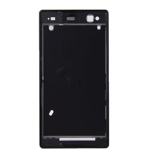 Front Housing with Adhesive for Sony Xperia C3(Black) by buy2fix
