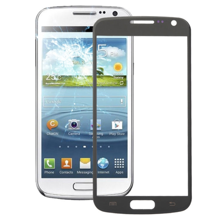 For Galaxy Premier / i9260 High Quality Front Screen Outer Glass Lens (Grey) by buy2fix