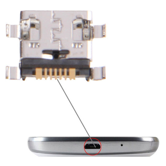 Connecteur de port de charge 10 PCS pour Galaxy Trend Duos / S7562