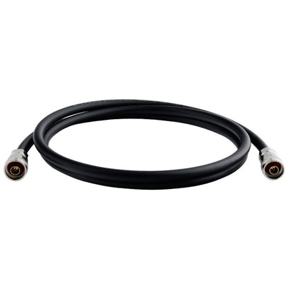 N Male to N Male Cable, Length: 15m(Black) - Security by buy2fix | Online Shopping UK | buy2fix